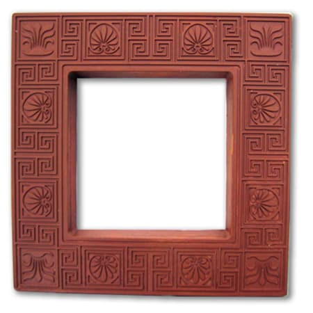 Garden Molds Key Pattern Picture Frame Mold- Set of 2, 2PK XF-KEY8046